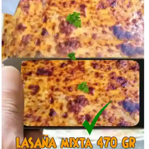 Lasaña Lasagna Mixta 470 gr
