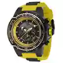 Invicta Reloj Aviator Hombre Amarillo 44343
