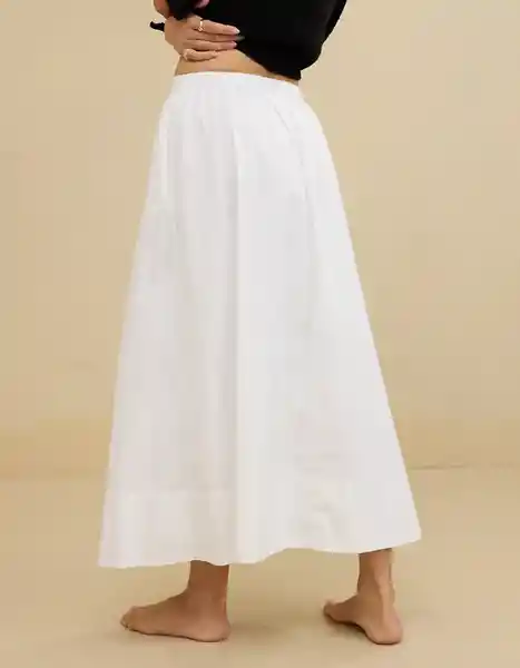 Vestido Aerie Blanco Talla: MEDIUM 1922100 American Eagle