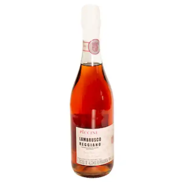 Piccini Vino Rosado Lambrusco Reggiano Rosato Dolce Frizzante