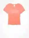 Camiseta Mujer Naranja Talla Small American Eagle 10958281