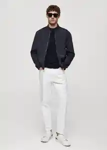 Chaqueta Arran Navy Talla L Hombre Mango