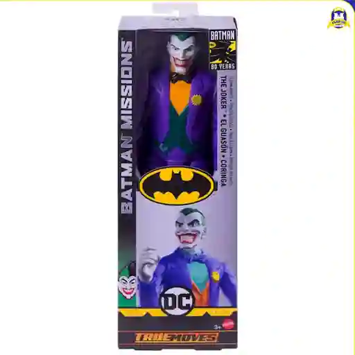 Batman Mission Figura de Acción The Joker True Moves