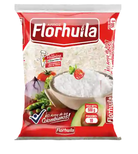 Flor Huila Arroz Blanco