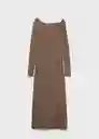 Vestido Basili Misterio Talla M Mujer Mango