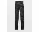 Leggings Negro Ultraligera Large American Eagle