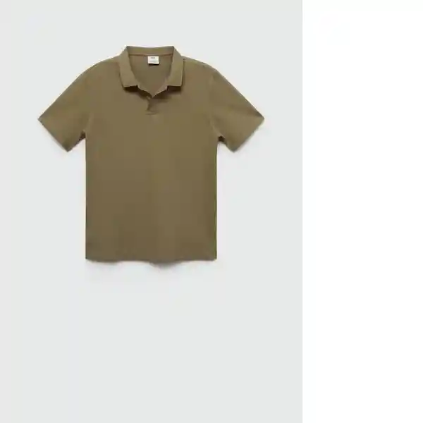 Camisa Polo Taga Khaki Talla Xl Hombre Mango