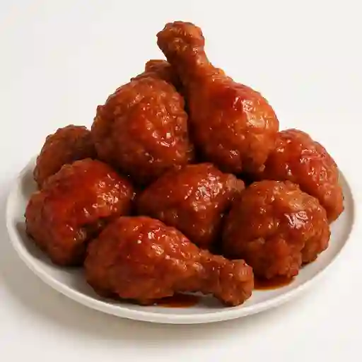 Pollo Entero Frito Bbq