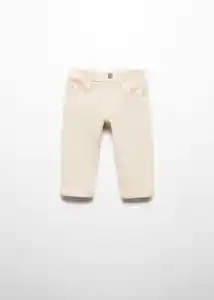 Pantalón Mauro Piedra Talla 70 Niños Mango