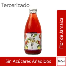 Soda Flora Flor de Jamaica Limón