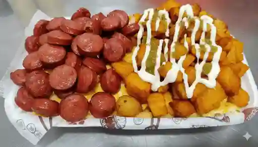 Salchipapa Chorimaduro