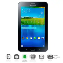 Samsung Galaxy Tab E7.0 3 G 8 Gb Negro