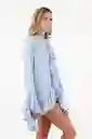 Camisa Aurea Azul Talla 02 M