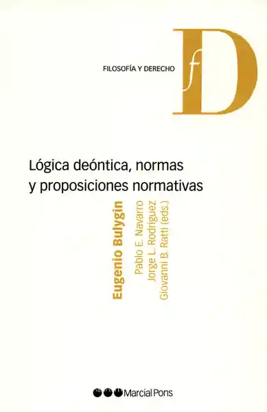 Norma Lógica Deóntica S Y Proposiciones Tivas