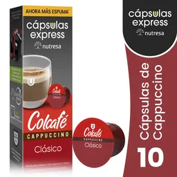 Colcafé Café Capuccino Clásico en Cápsulas
