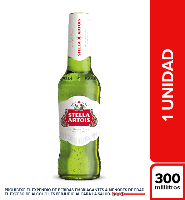 Stella Artois Cerveza 300 ml