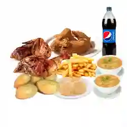 Combinado de Medios y Bebida.