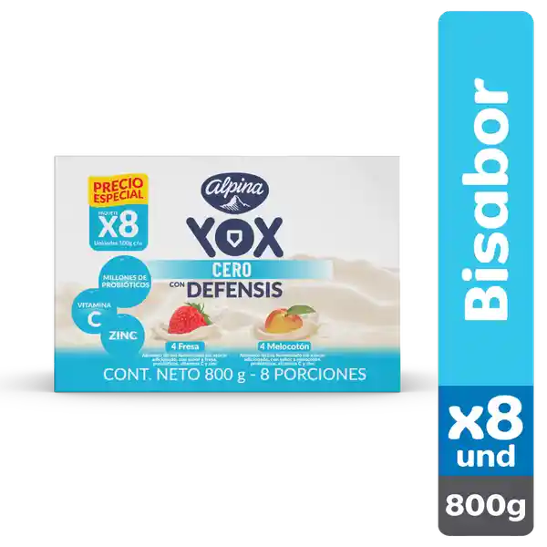 Yox Bebida Láctea Surtido Sin Azúcar