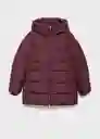 Abrigo Anorak Tokyo Granate Talla M Mujer Mango