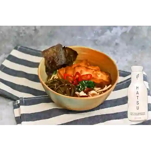 Combo Yasai Ramen + Hatsu Blanco Mangostino 400 ml