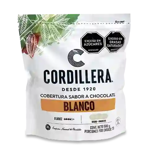 Cordillera Cobertura Chocolate Blanca