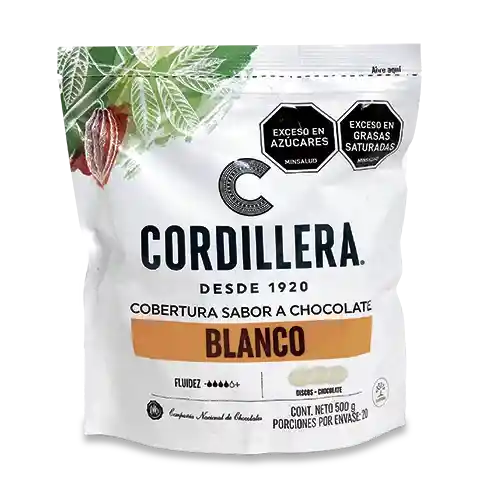 Cordillera Cobertura Chocolate Blanca