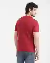 Camiseta Basic Colors Rojo Sangría Oscuro T. XXL Chevignon