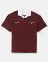 Polo Hombre Vinotinto Talla Large 4608902 American Eagle
