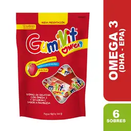 Gumivit Gomas con Omega 3 y Vitamina C