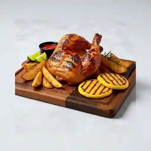 Medio Pollo Asado