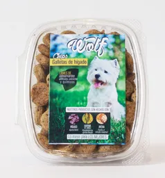 Wolf Galleta Chips de Hígado para Perro