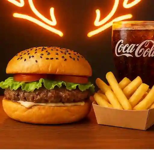 La burger perra en combo