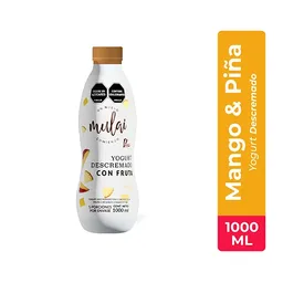 Mulai Yogurt Descremado Sin  Azúcar  Sabor Mango Piña