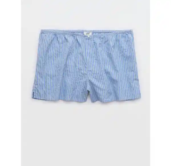 Short de Pijama Azul Aerie Talla X-Small American Eagle