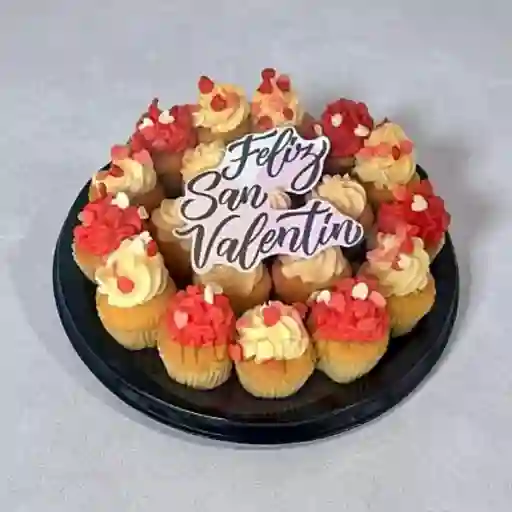 Minicupcakes X20 San Valentinref Mca046