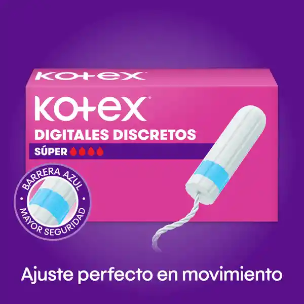 Tampones Kotex Digital Super 32 Und