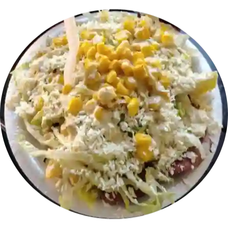 Salchipapa Costeña de Pollo