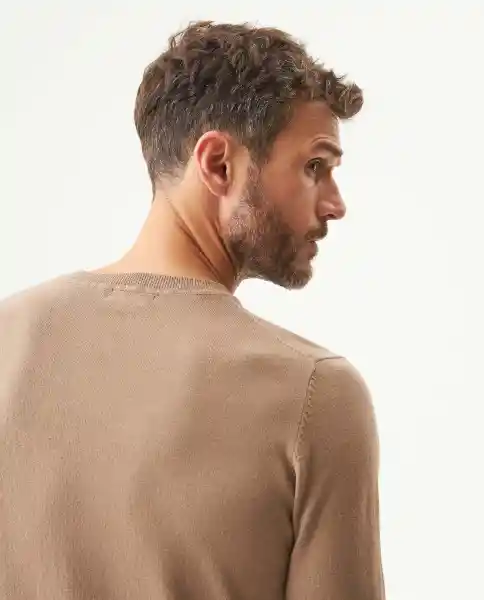Suéter Togs Basic cr Masculino Café Desierto Claro TM Chevignon