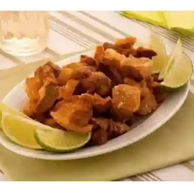 Chicharrón con Patacón