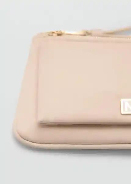 Monedero G Nil Off White Talla 99 Mujer Mango