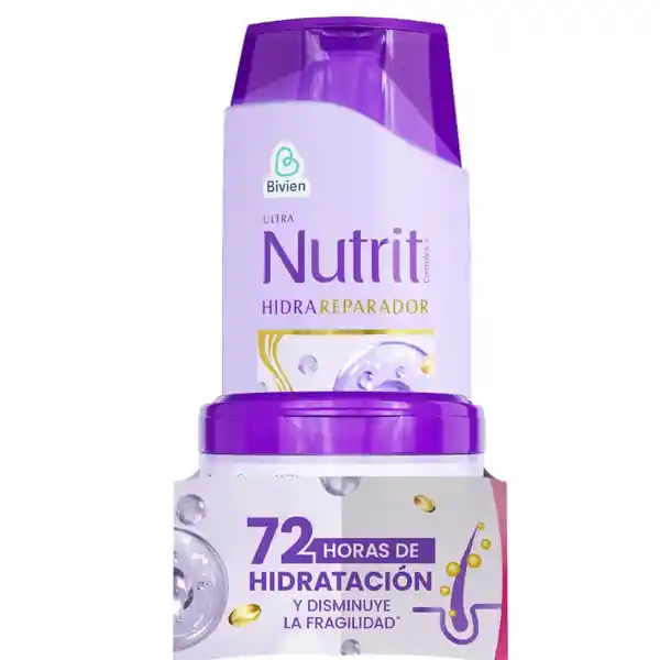 Nutrit Kit Shampoo + Tratamiento Capilar Hidratación