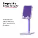 Miniso Soporte Para Celular Para Escritorio Ajustable Morado