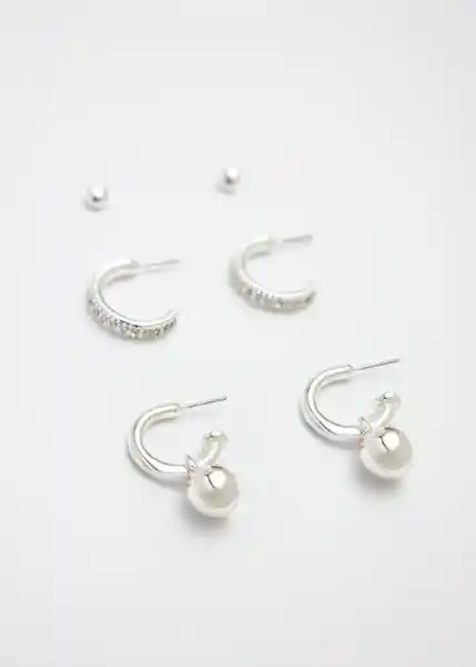 Joyeria Mujer Gris Plateado Medio 339g035 Naf Naf