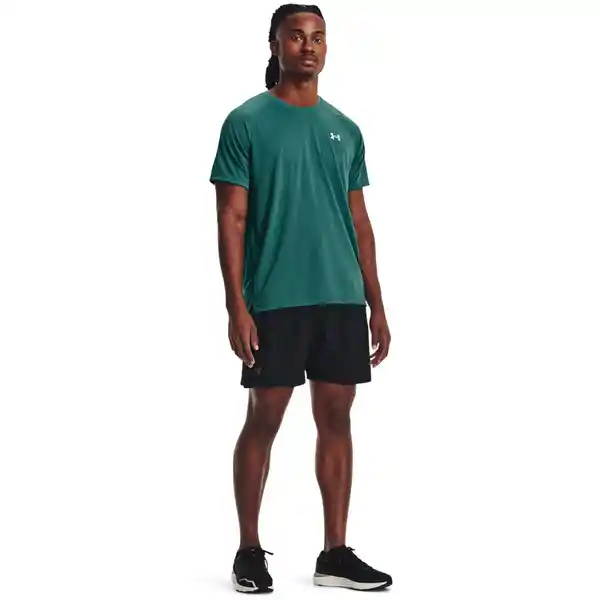 Under Armour Short Launch Elite 7 Hombre Negro Talla SM