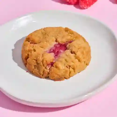 Galleta Frambuesa con Chocolate Blanco