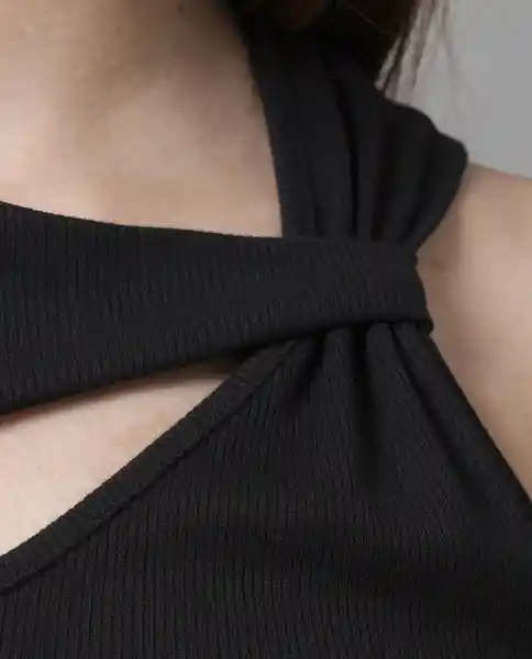 Camiseta Mujer Negro Talla M 209G006_NEG194007 Rifle