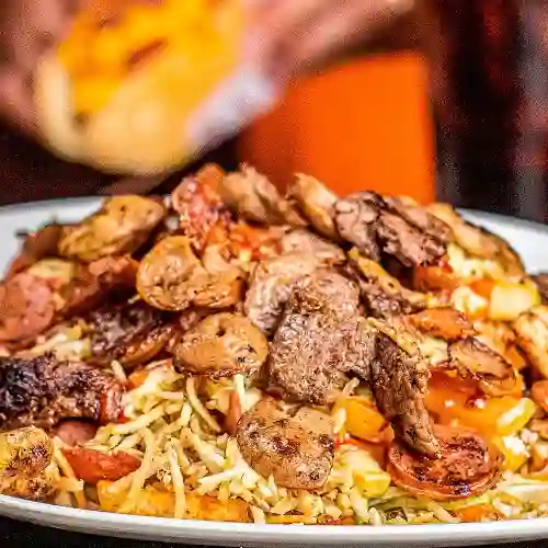 Salchipapa 4 Carnes