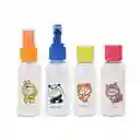 Kit de Botellas de Viaje Cosplay de Animales Mini Family Miniso