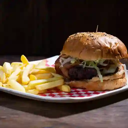 Hamburguesa Doble Pollo