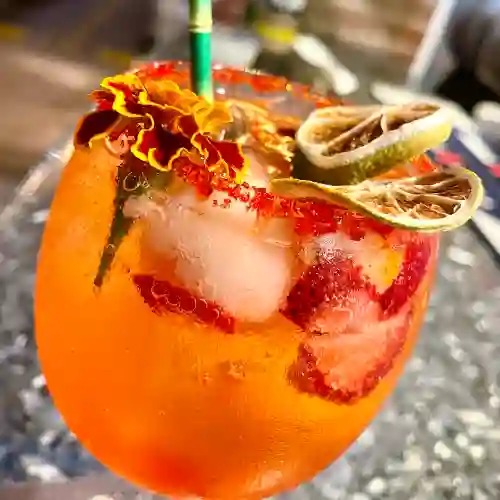 Soda de Lychee y Fresa